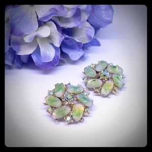 Vintage costume earrings